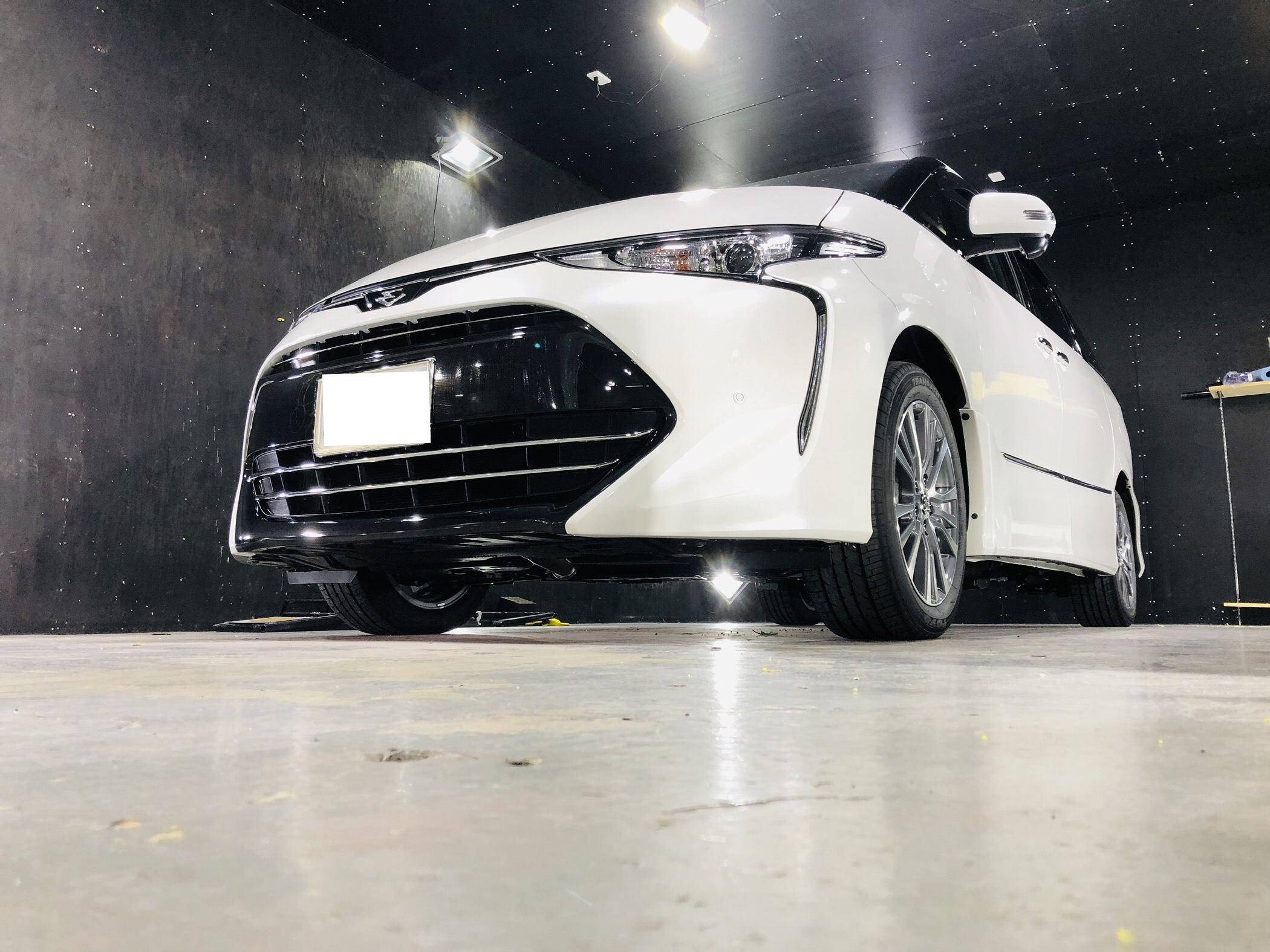 トヨタ #エスティマ 施工写真 (1)