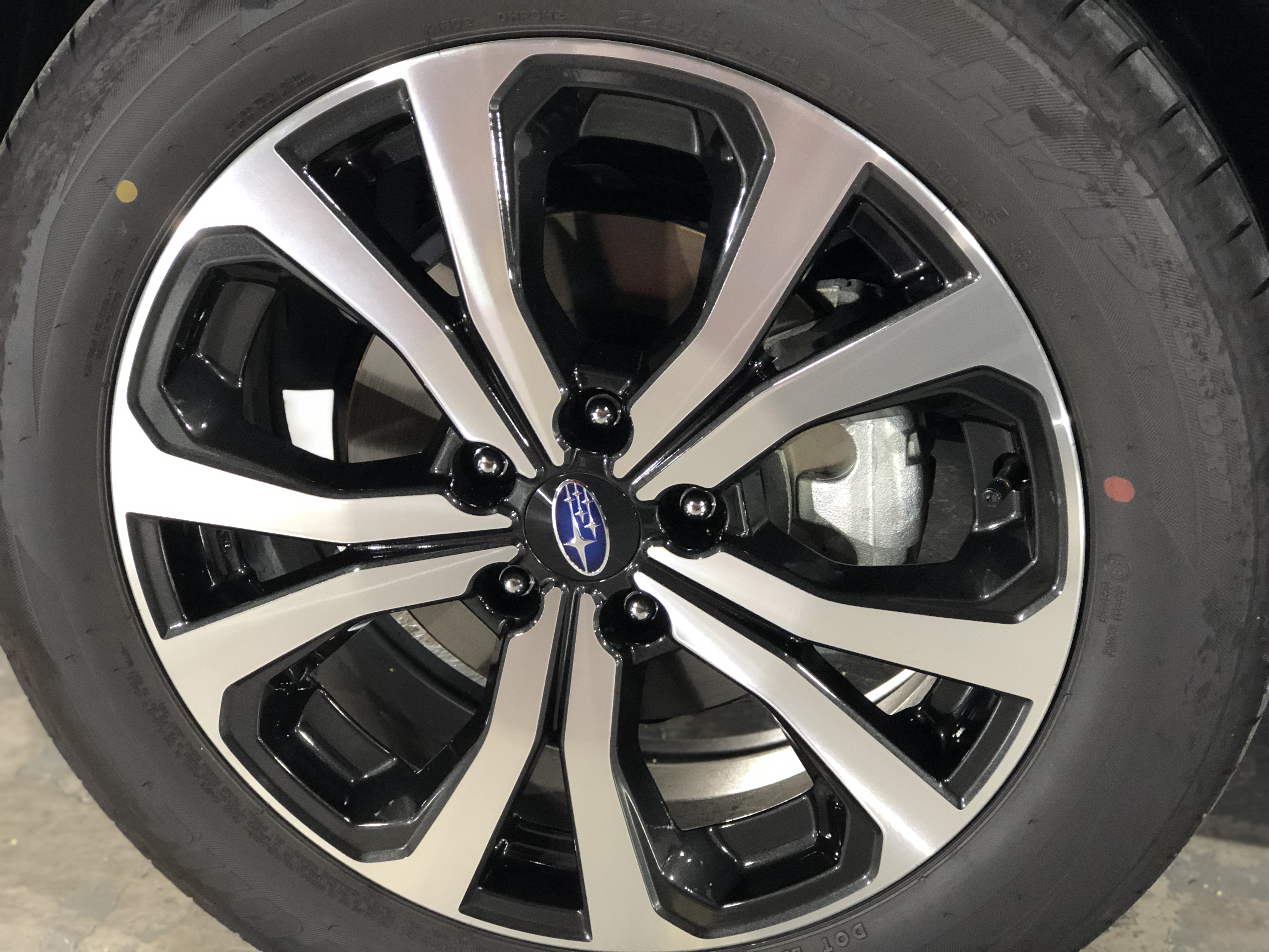 スバル #ホイールコーティング 施工写真 (5)