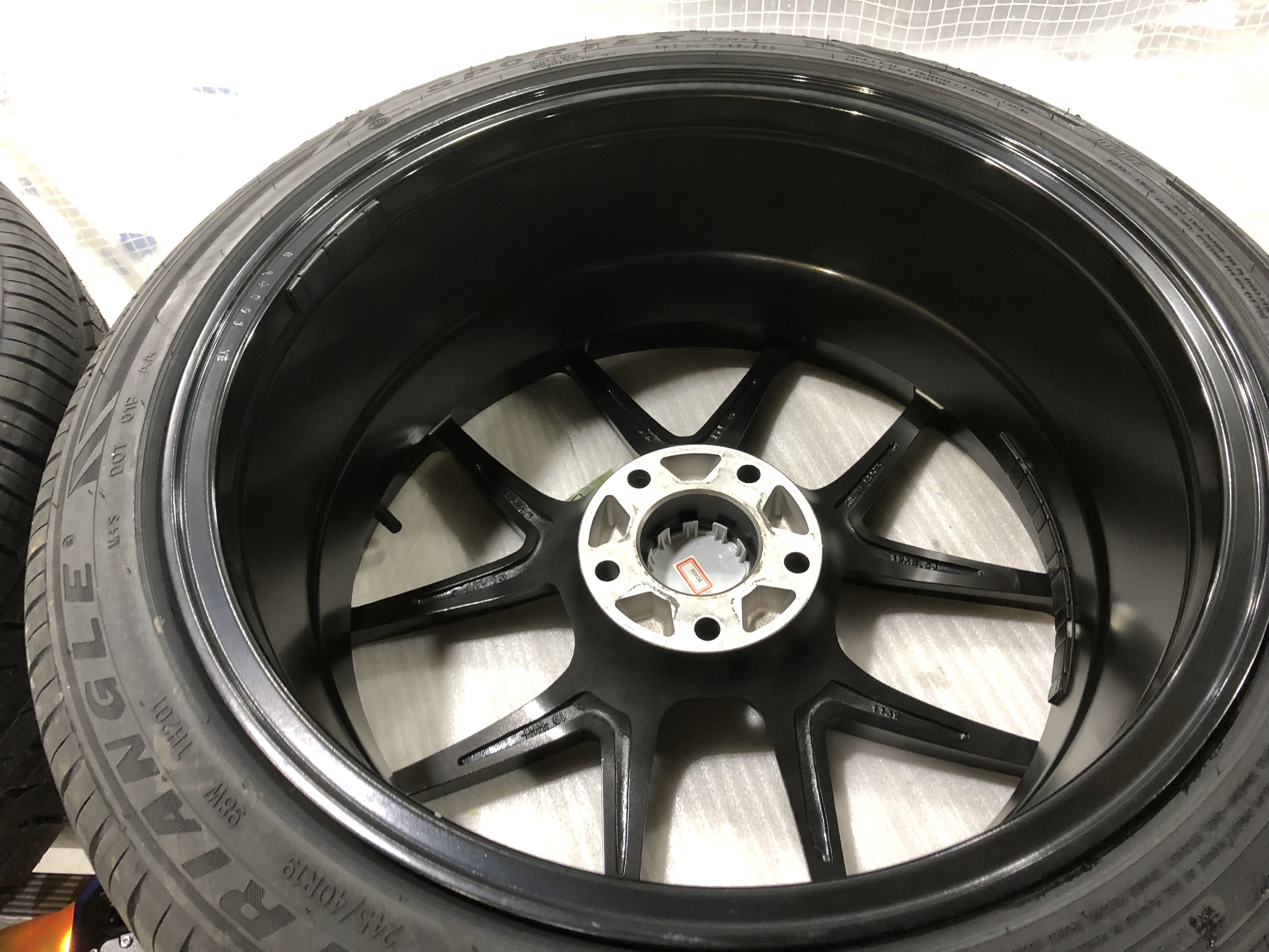 BMW 施工写真 (2)