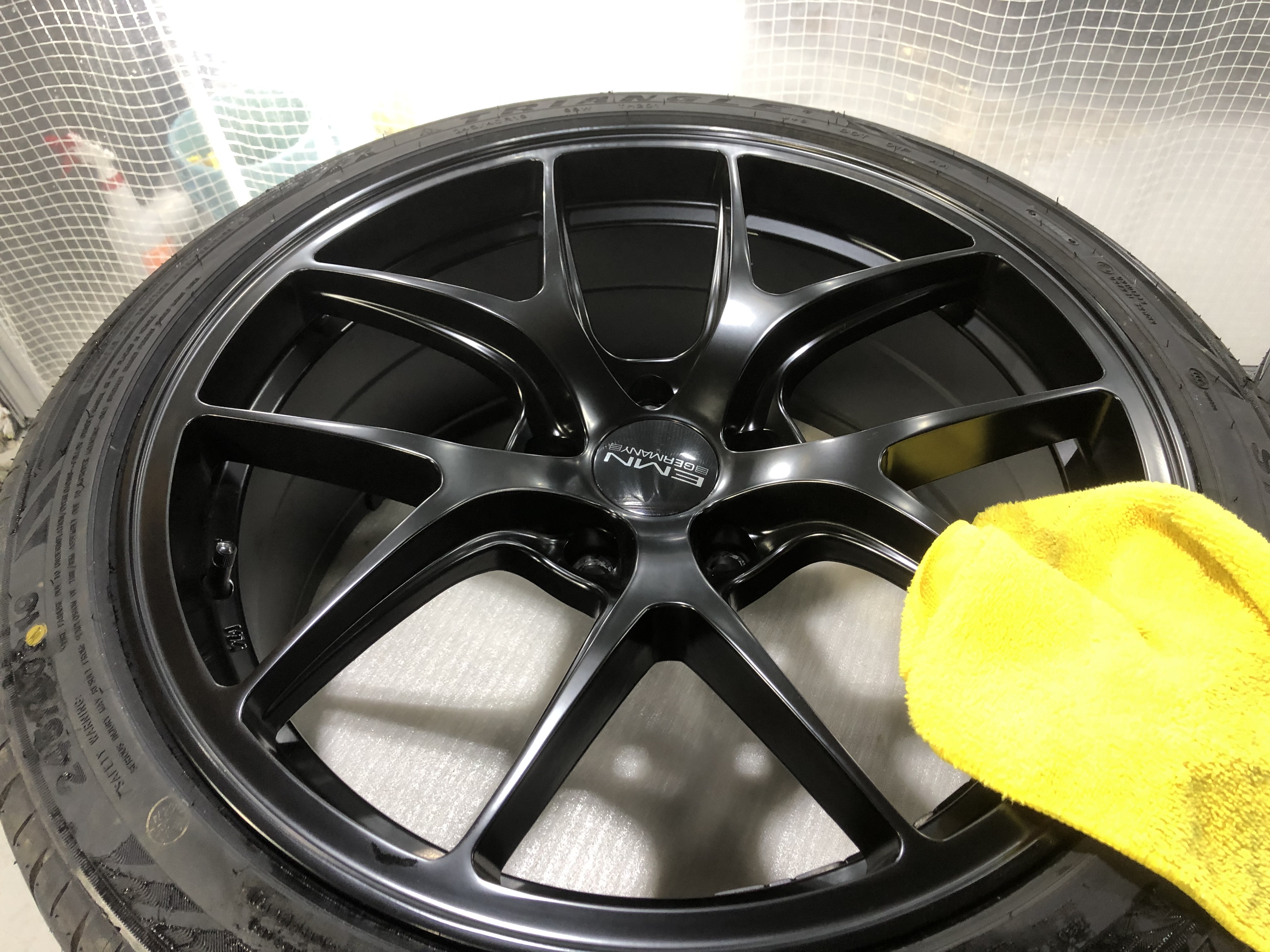 BMW 施工写真 (1)