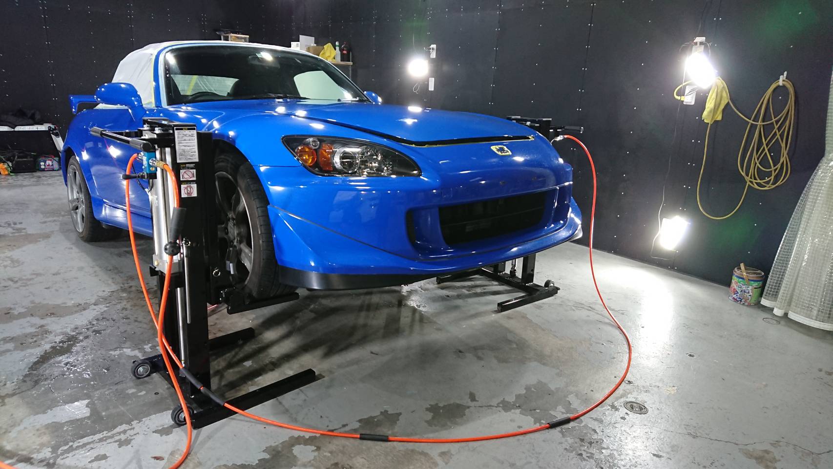 ホンダ S2000 施工写真 (2)