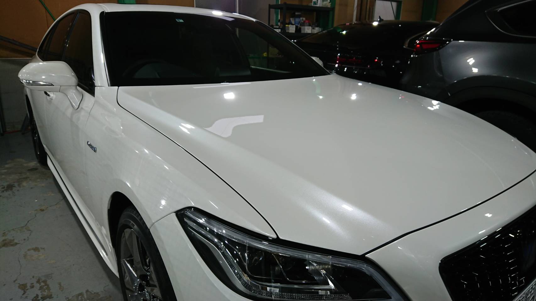 トヨタ CROWN 施工写真 (1)