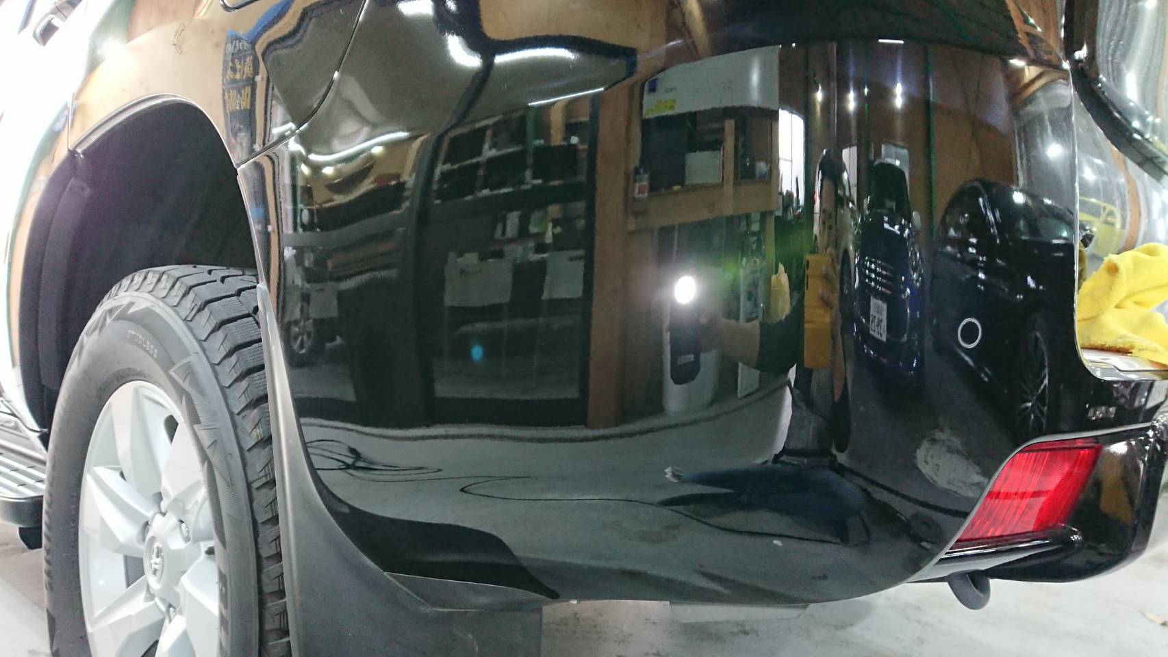 トヨタ LANDCRUISER-PRADO 施工写真 (5)