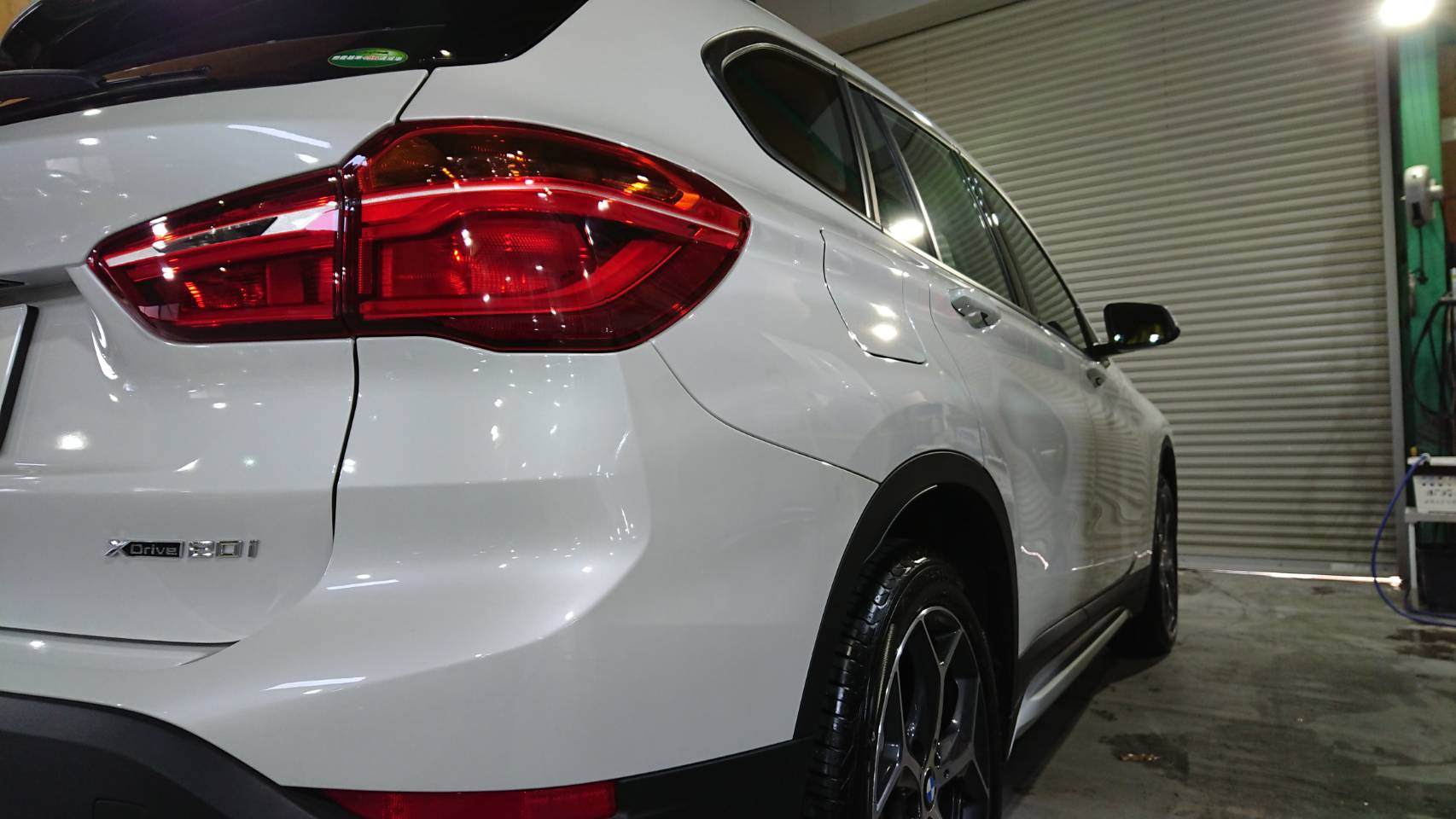 BMW X1 施工写真 (1)