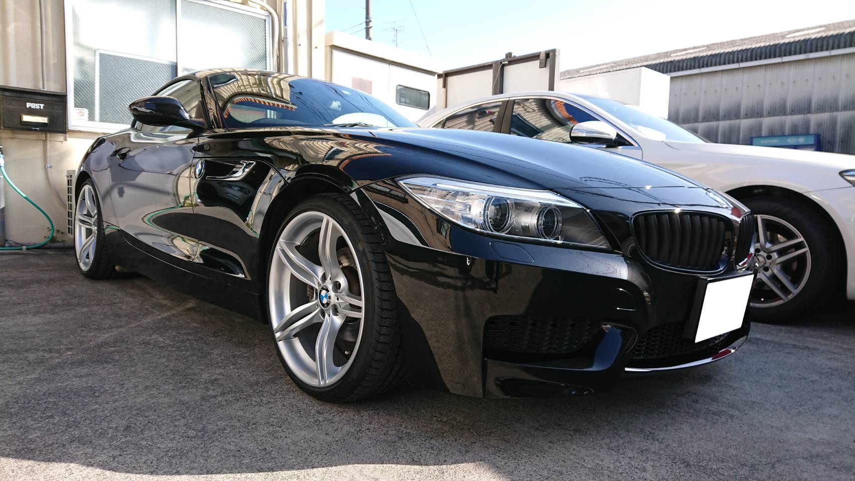 BMW Z4 施工写真 (1)
