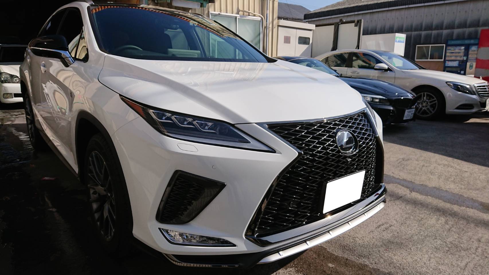 レクサス RX 施工写真 (1)