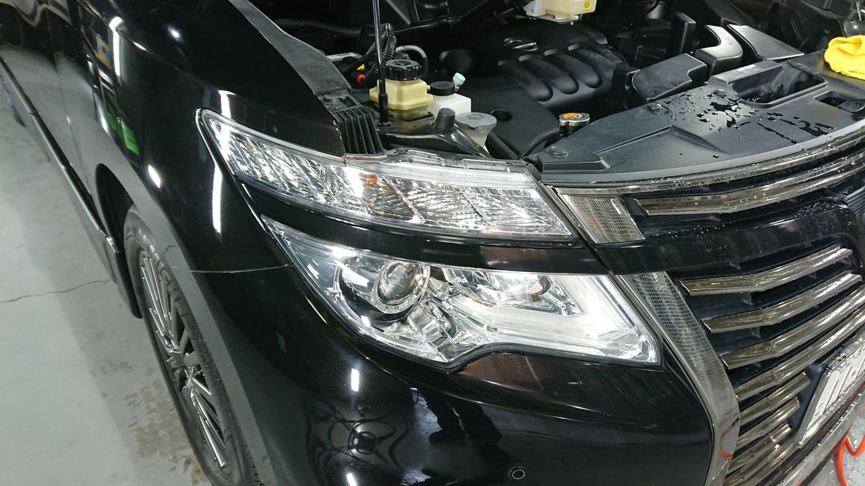 日産 ELGRAND 施工写真 (8)