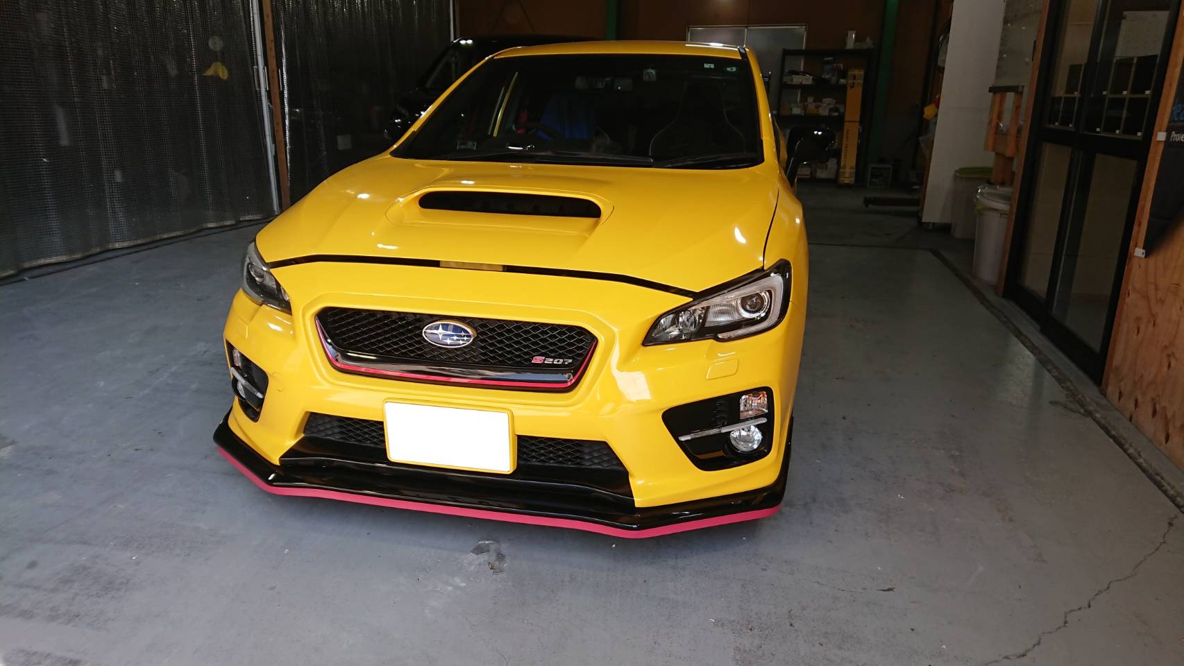 スバル WRX 施工写真 (1)