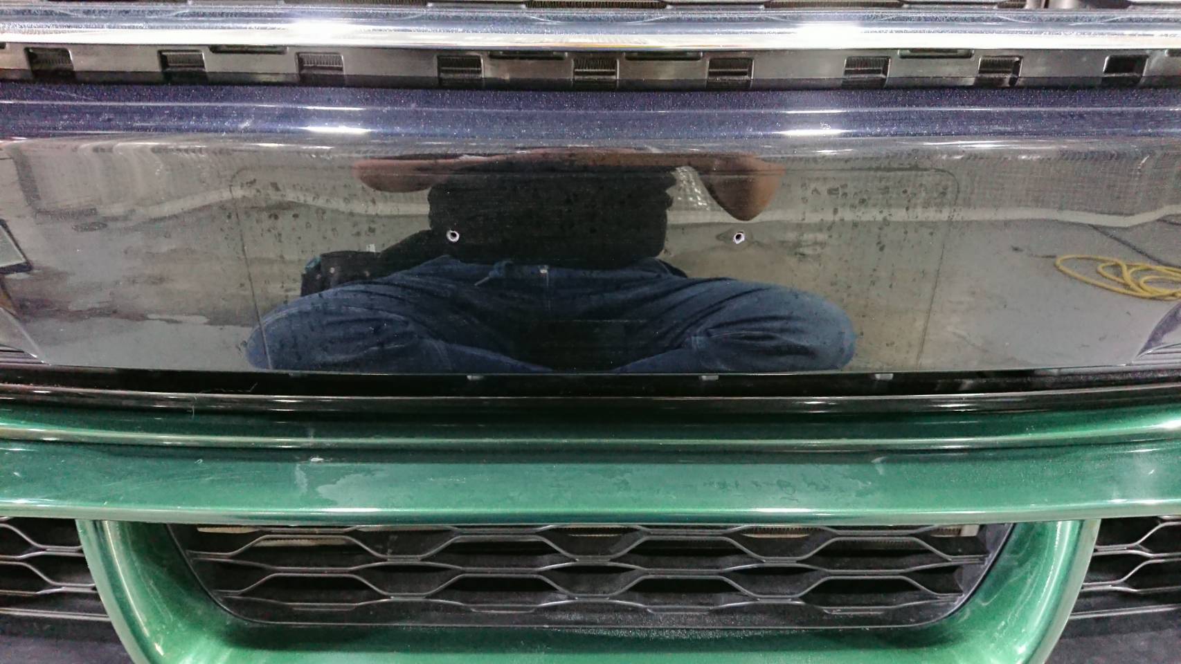 MINI ジョンクーパーワークスの経年劣化を復活 施工写真 (19)