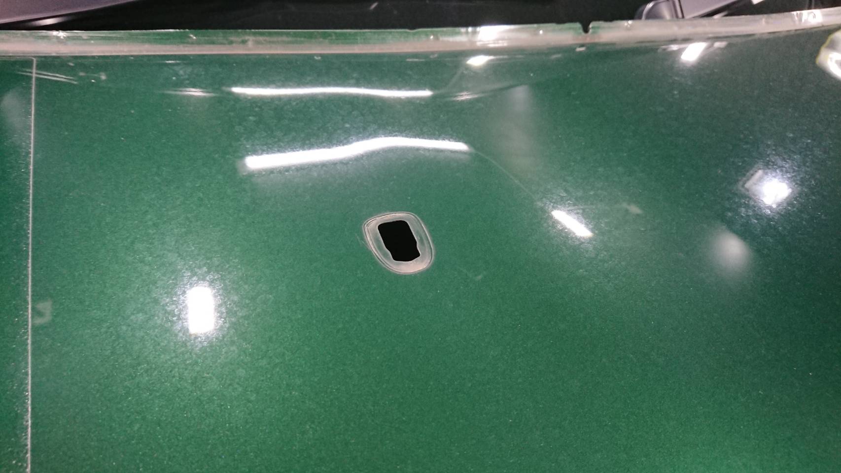 MINI ジョンクーパーワークスの経年劣化を復活 施工写真 (14)