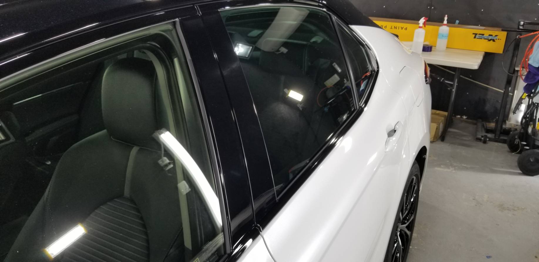 トヨタ カムリ 施工写真 (1)