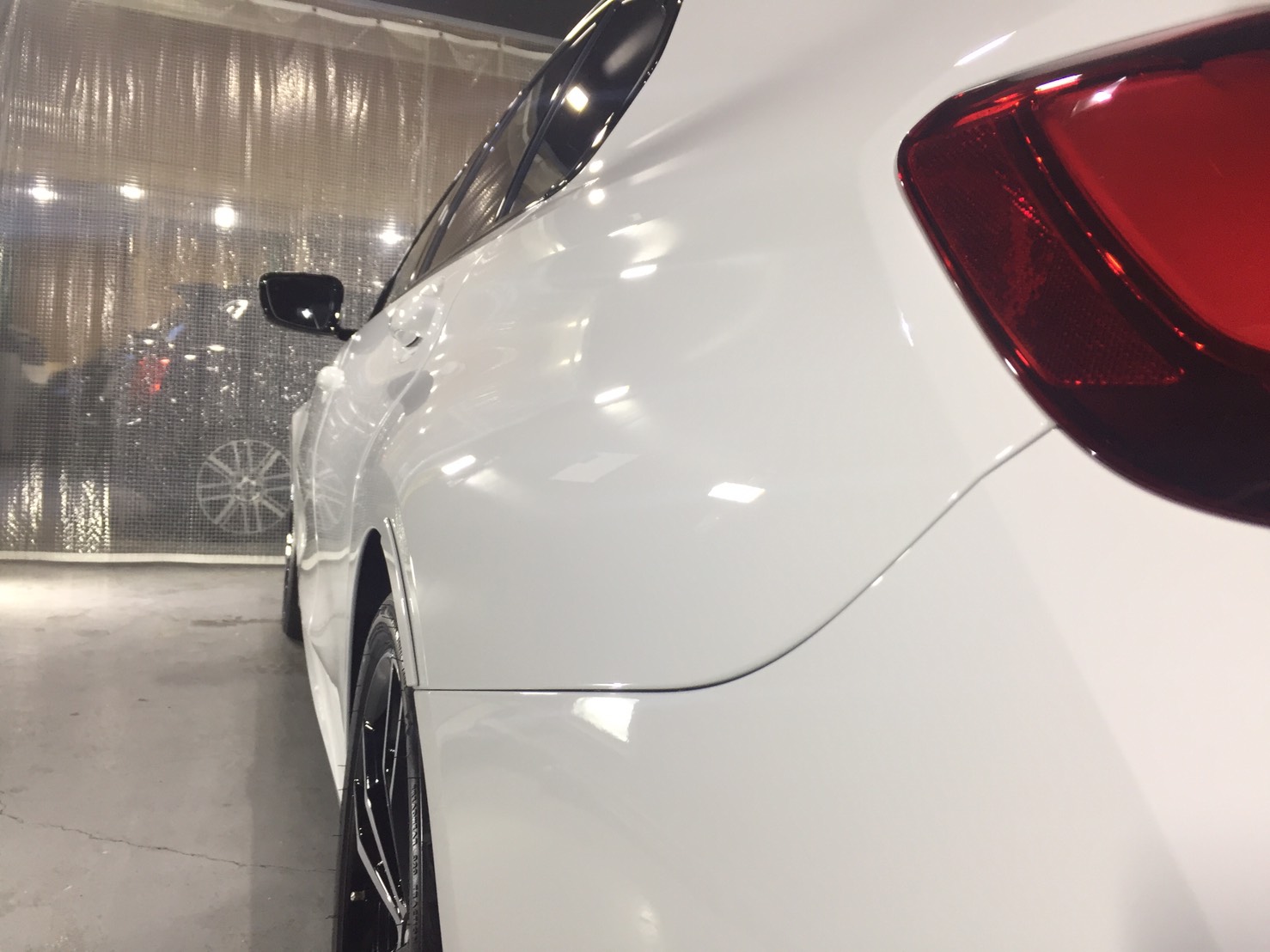 BMW 320d 施工写真 (2)