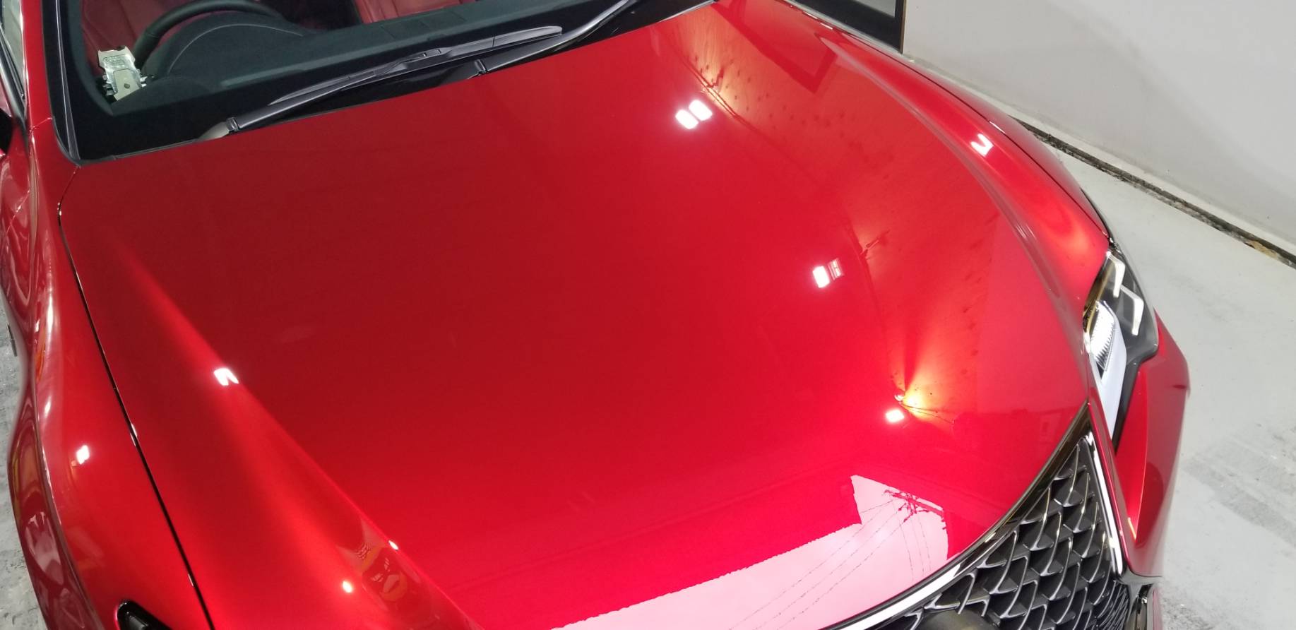 レクサス RCF 施工写真 (4)