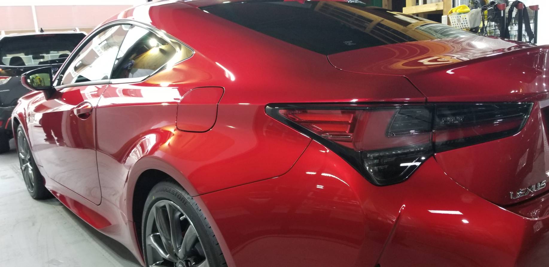 レクサス RCF 施工写真 (5)