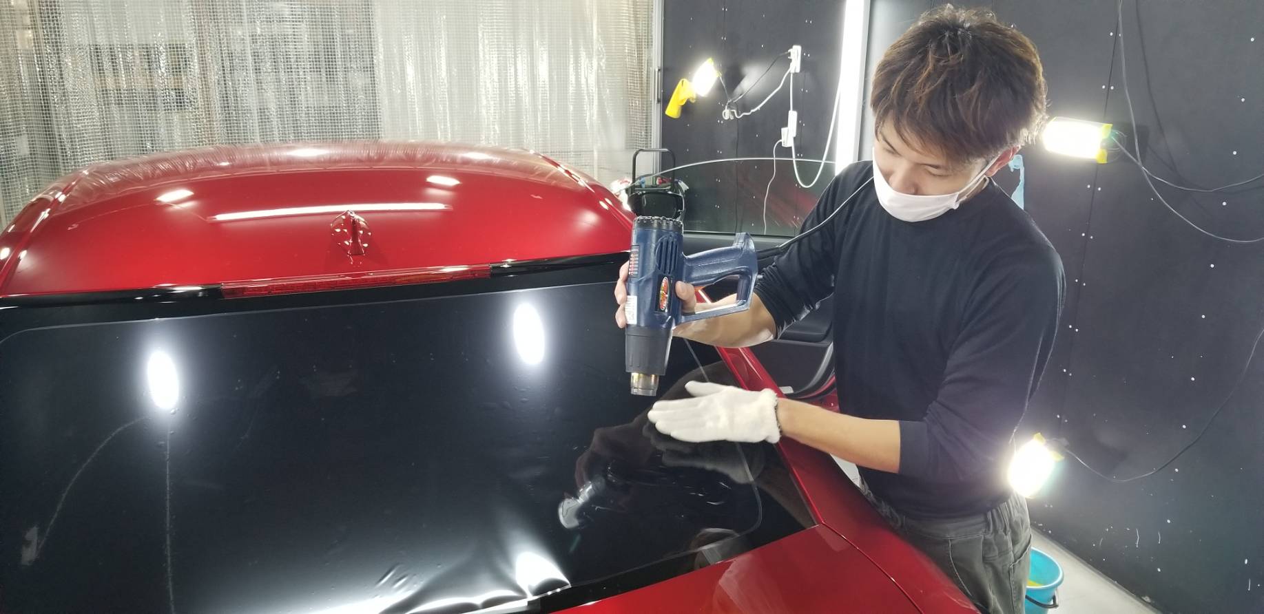 レクサス RCF 施工写真 (8)