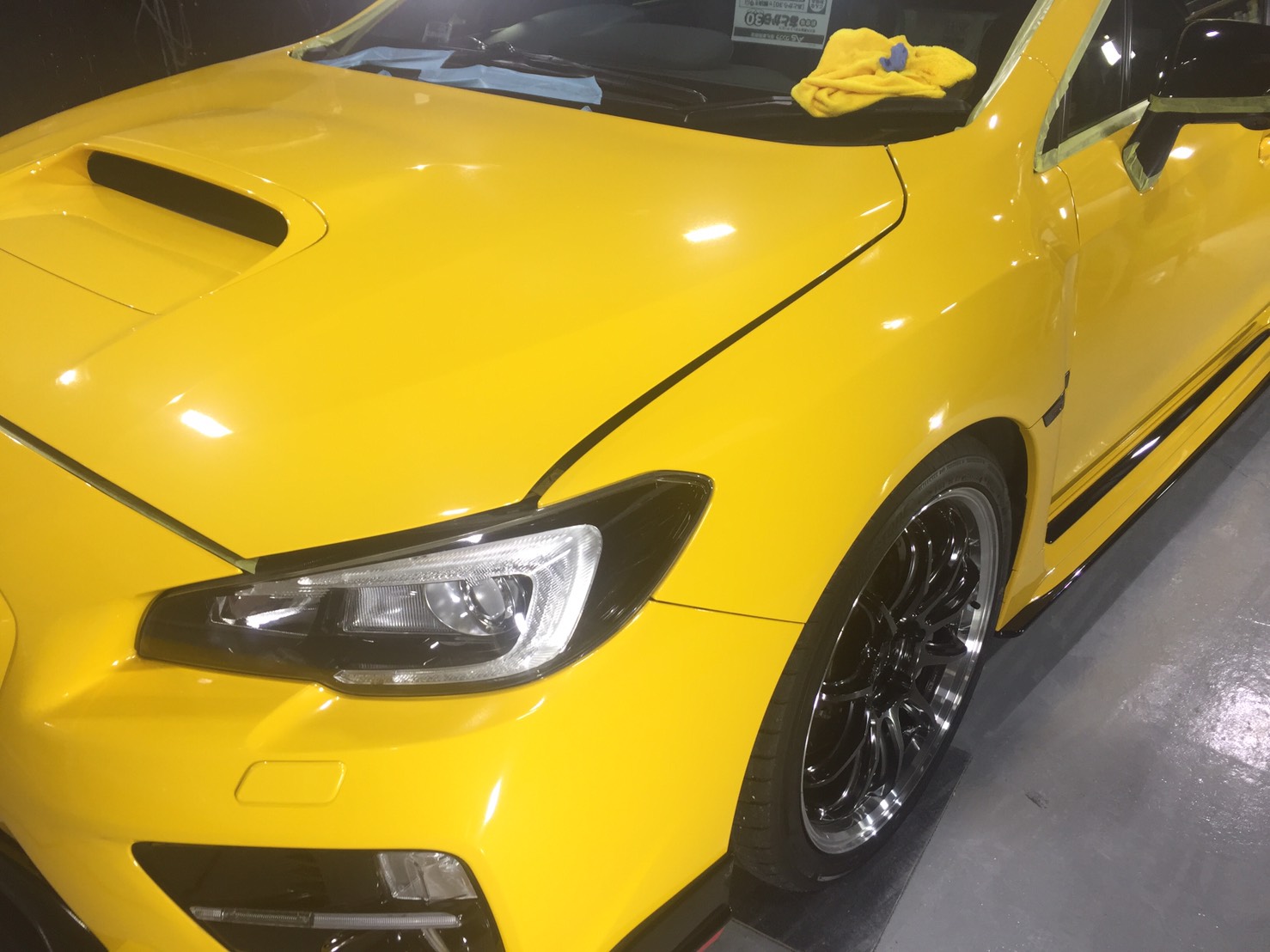 スバル WRX 施工写真 (1)