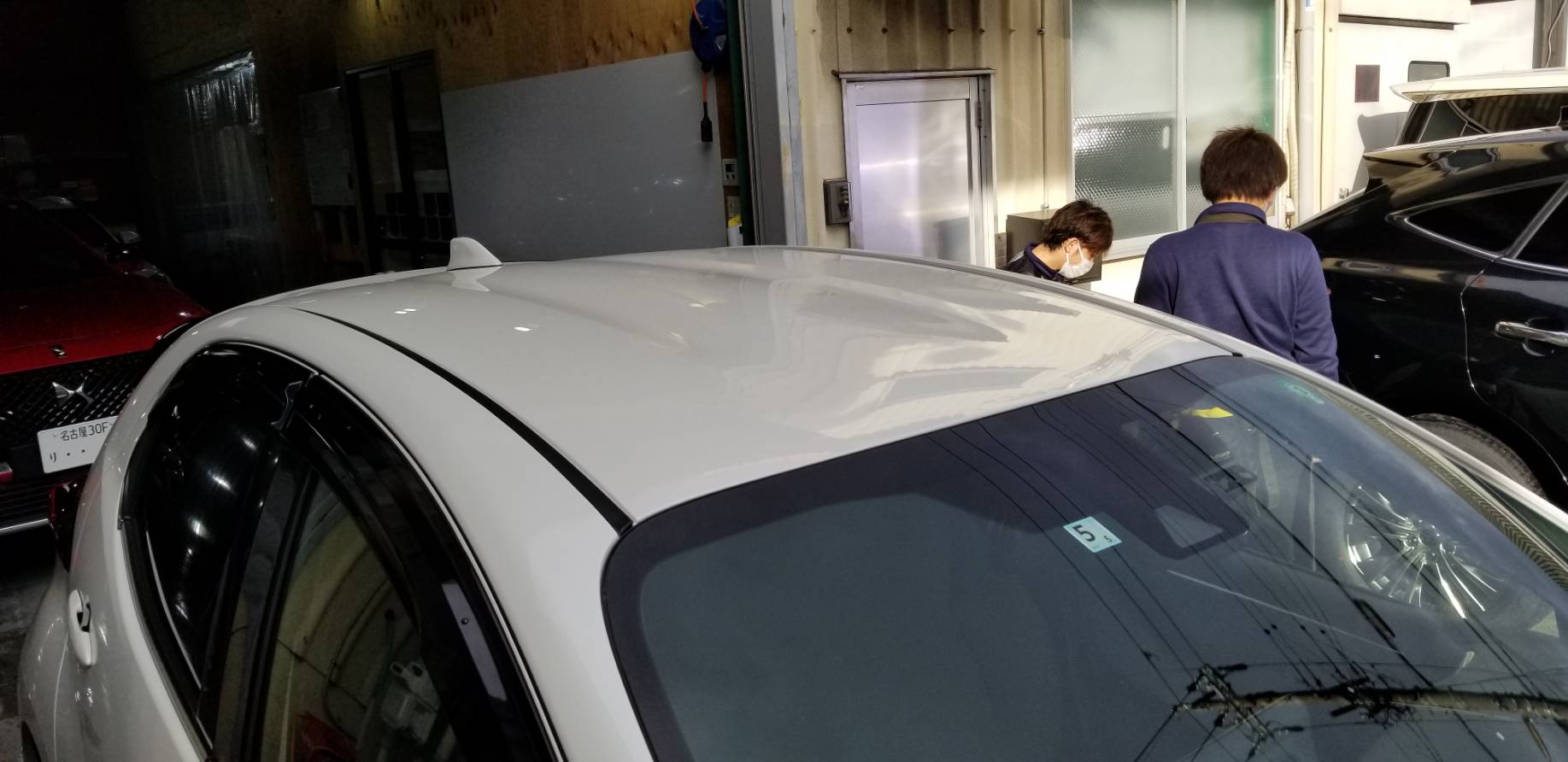 トヨタ YARIS 施工写真 (7)