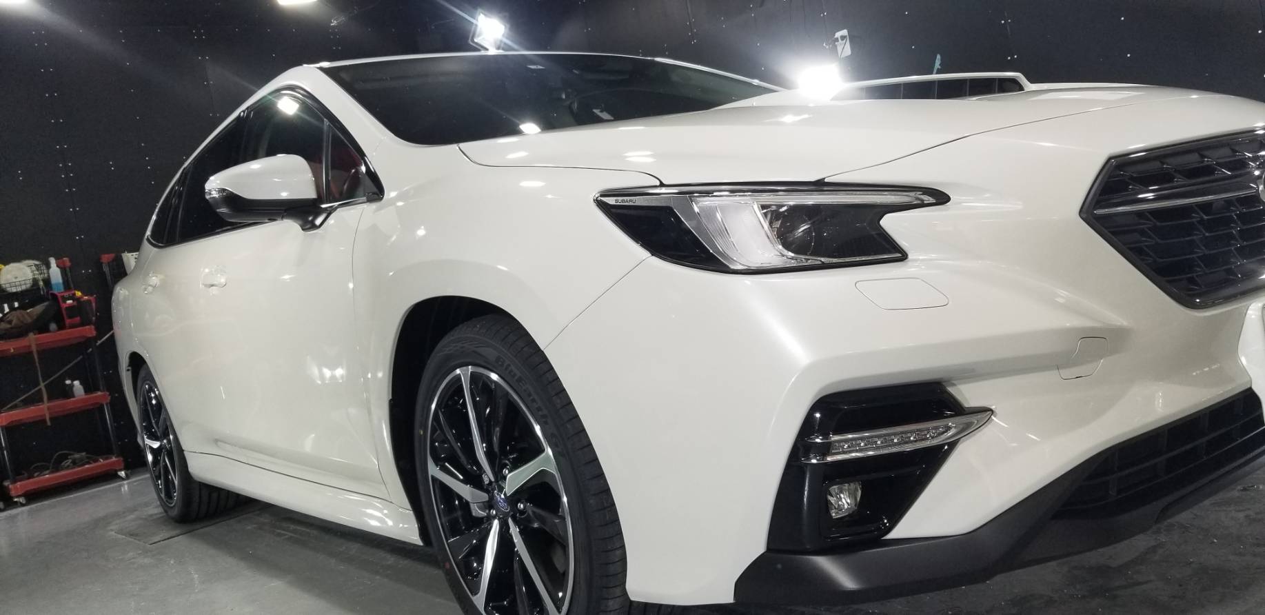 スバル LEVORG 施工写真 (7)
