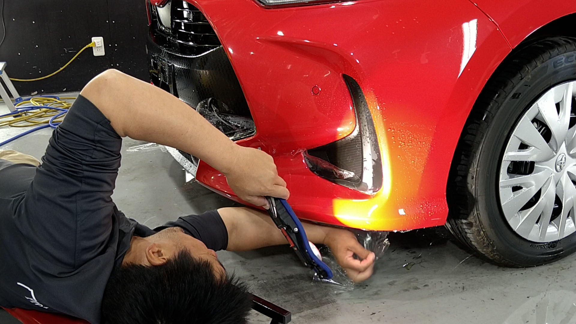 トヨタ ヤリス 施工写真 (17)