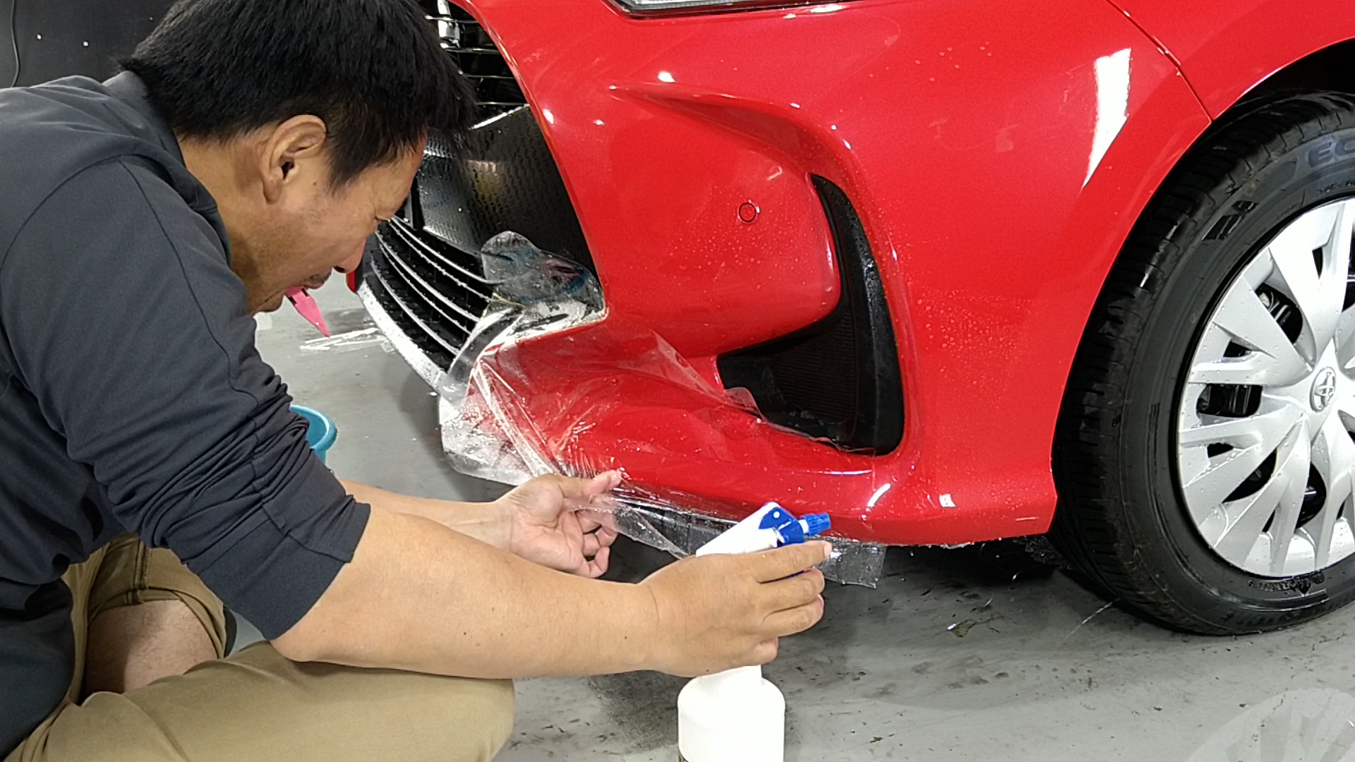 トヨタ ヤリス 施工写真 (16)