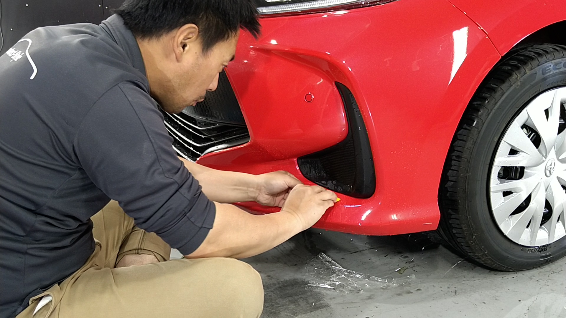 トヨタ ヤリス 施工写真 (18)