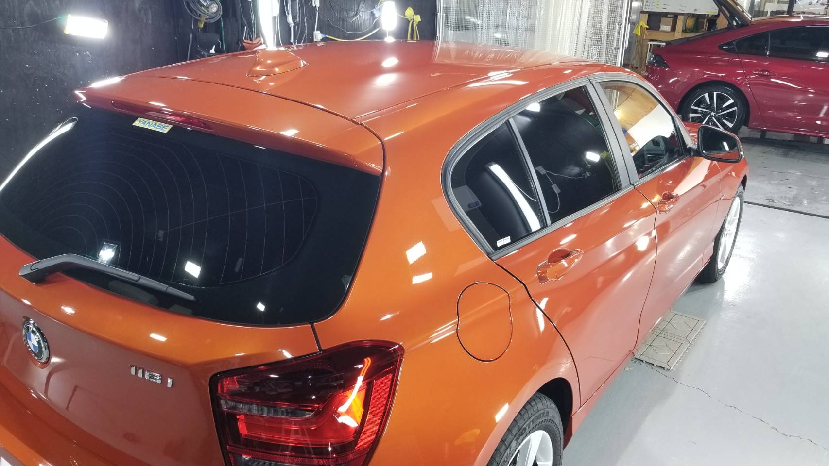 BMW 116i 施工写真 (11)