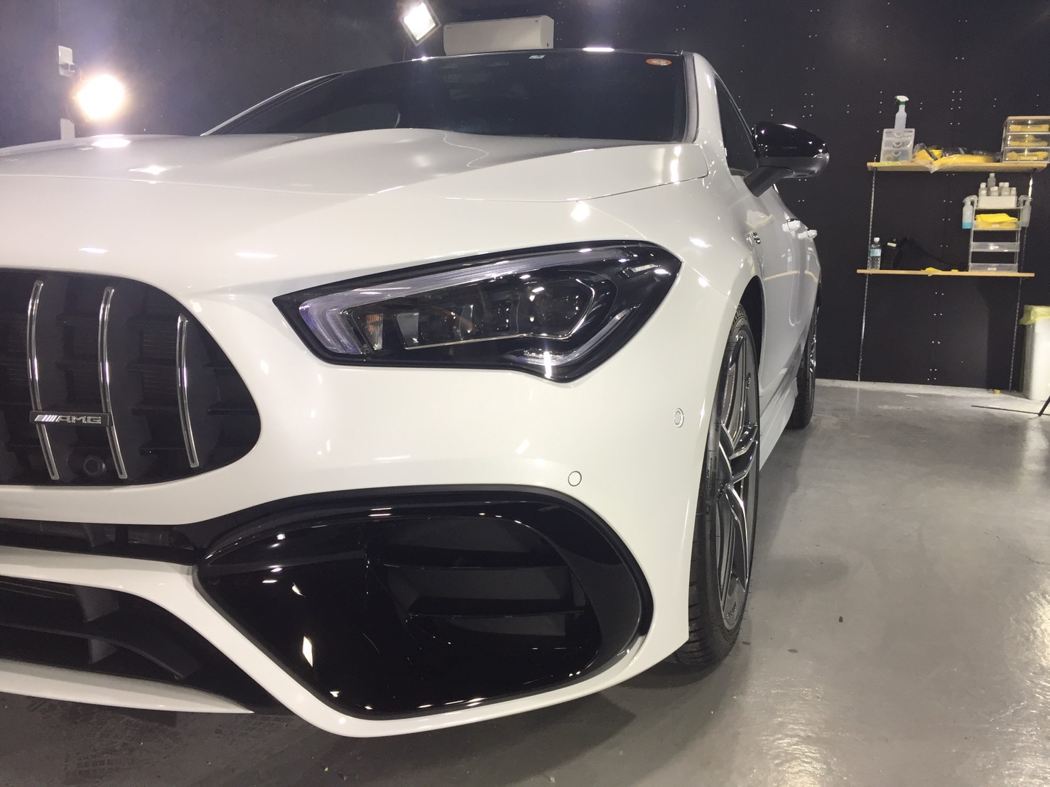 メルセデス・ベンツ CLA 施工写真 (1)