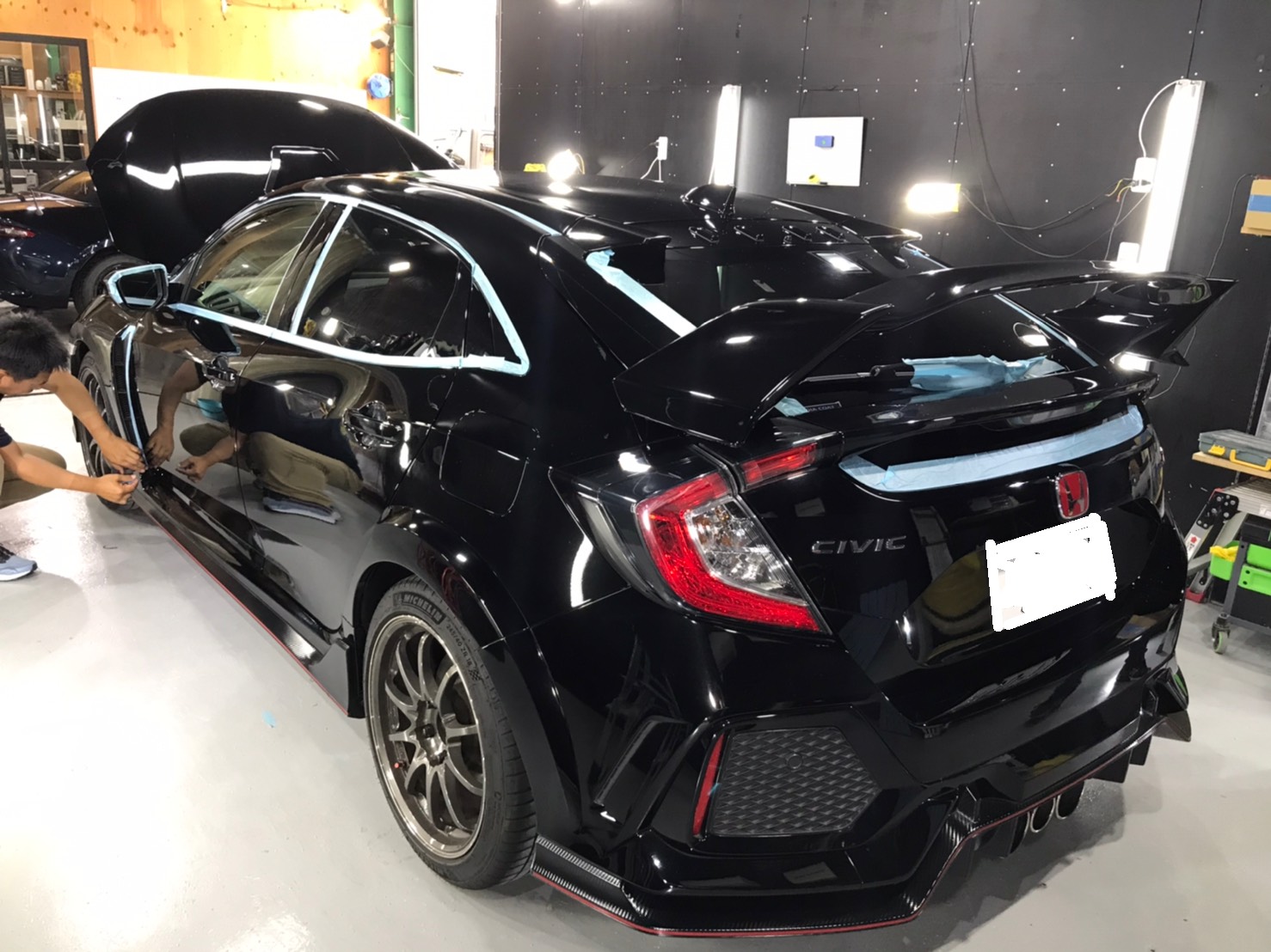 ホンダ 施工写真 (2)