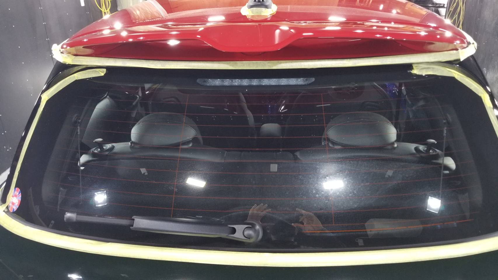 MINI カーフィルム 施工写真 (1)