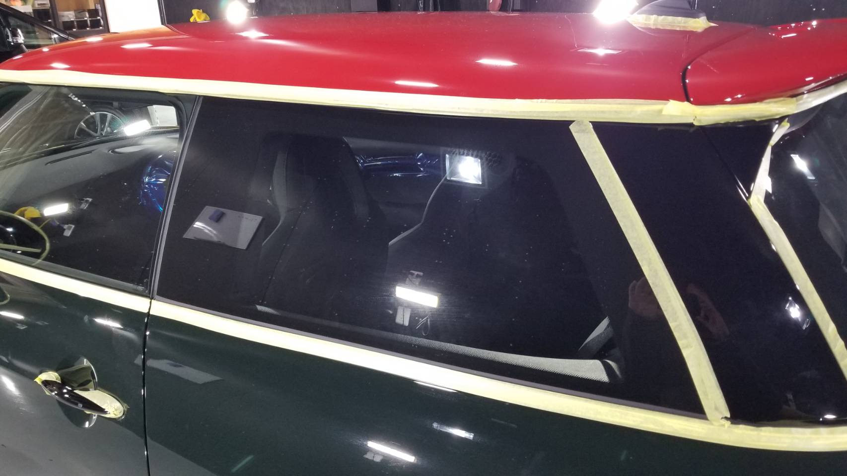 MINI カーフィルム 施工写真 (2)