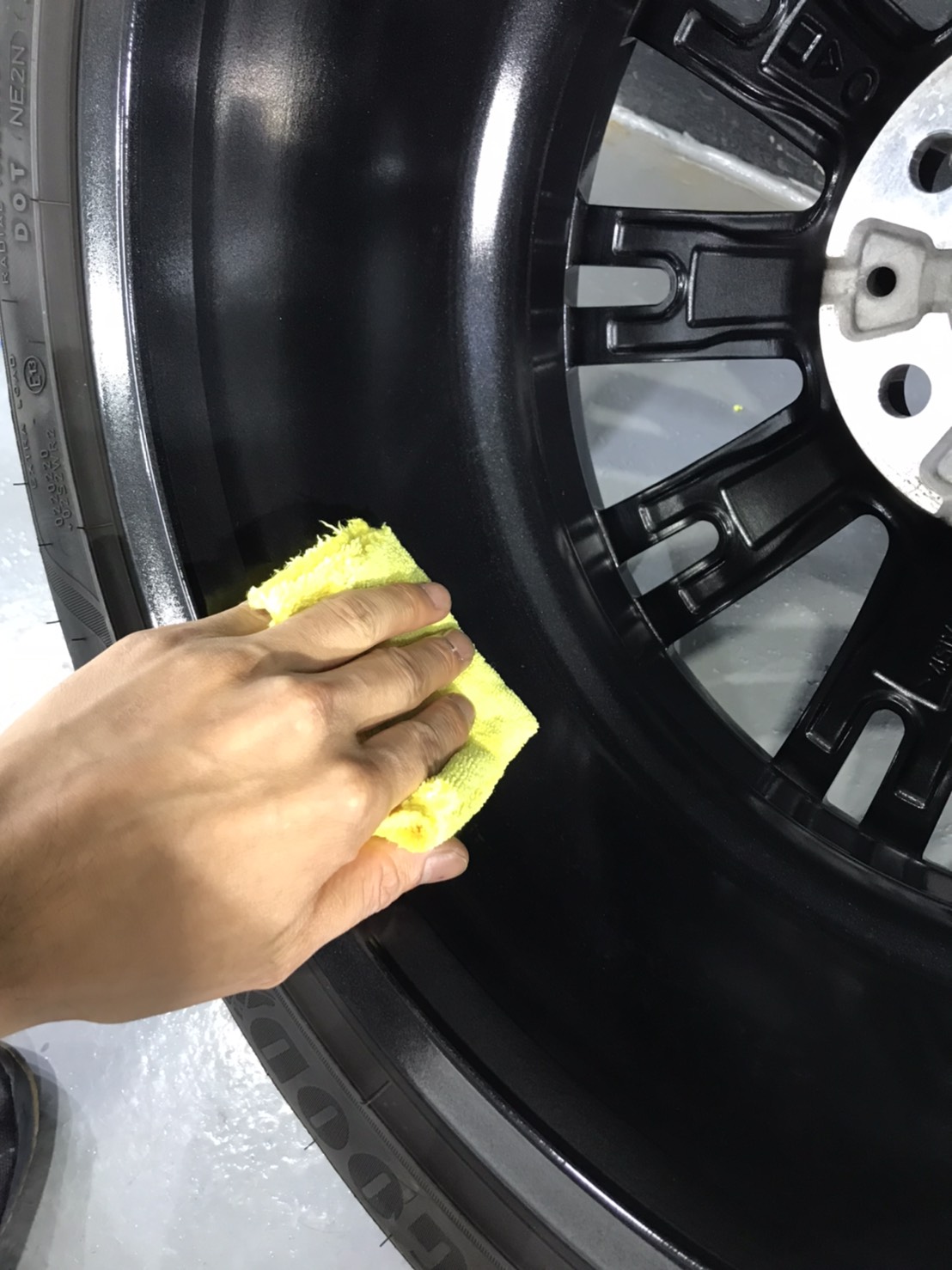 BMW 320di 施工写真 (3)