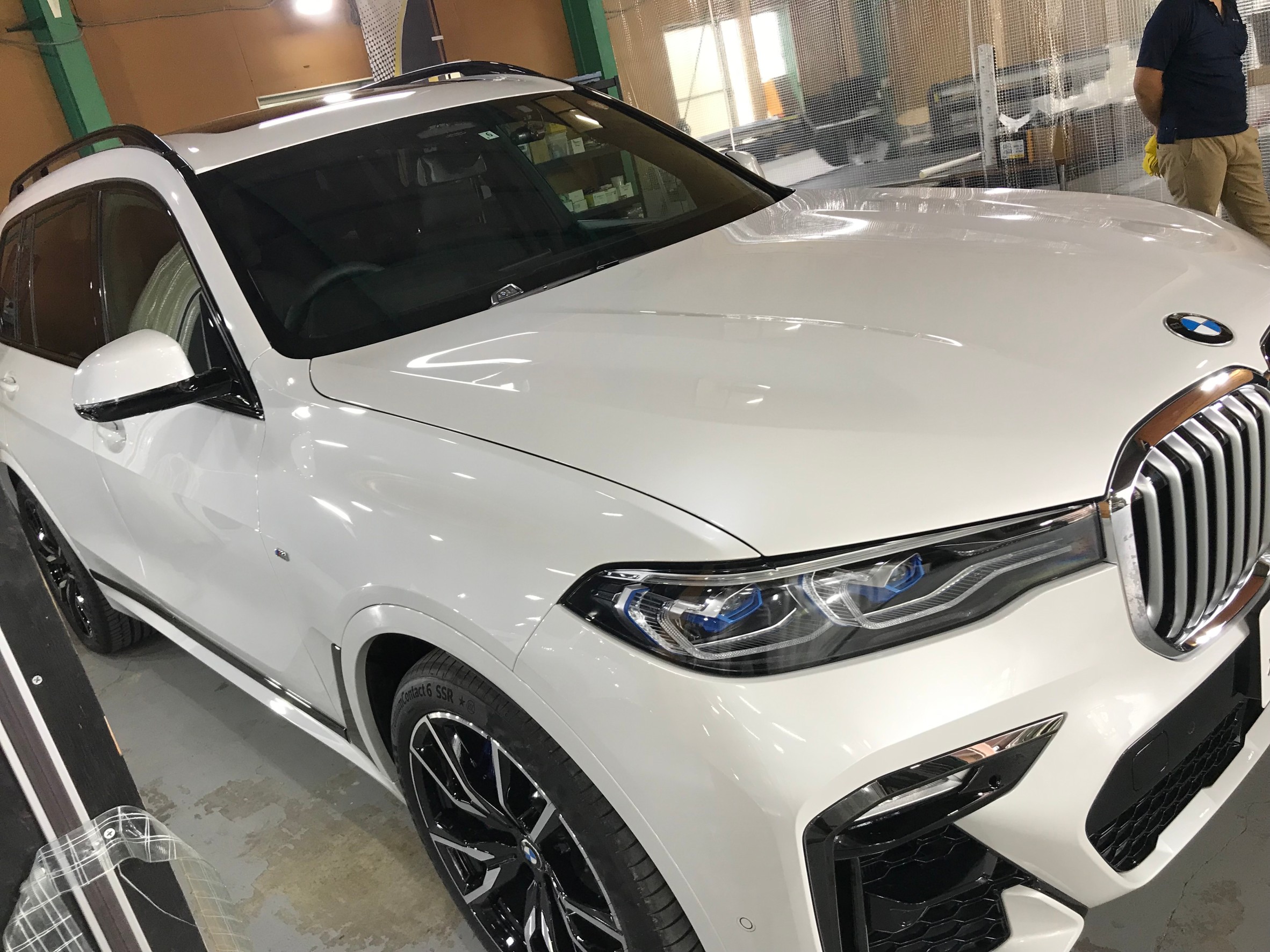 BMW X7 施工写真 (3)