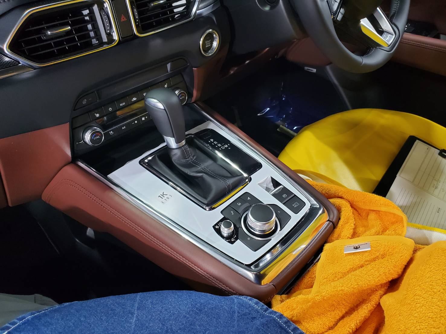 マツダ CX-8 施工写真 (1)