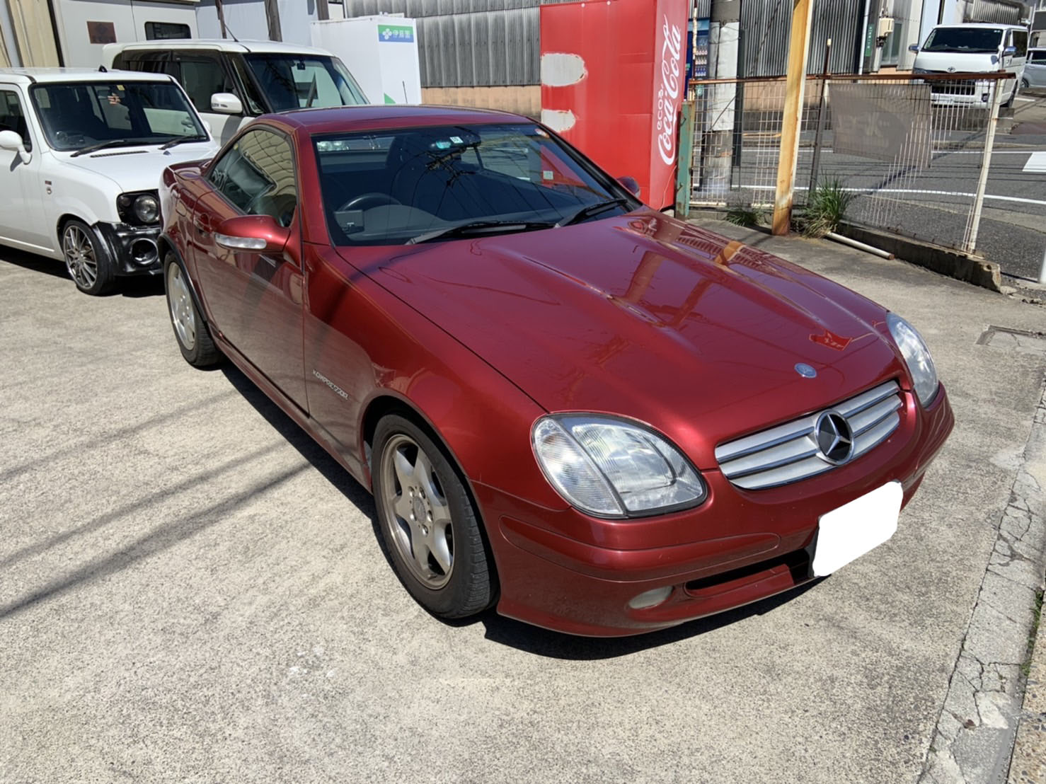 メルセデス・ベンツ SLK230 施工写真 (1)