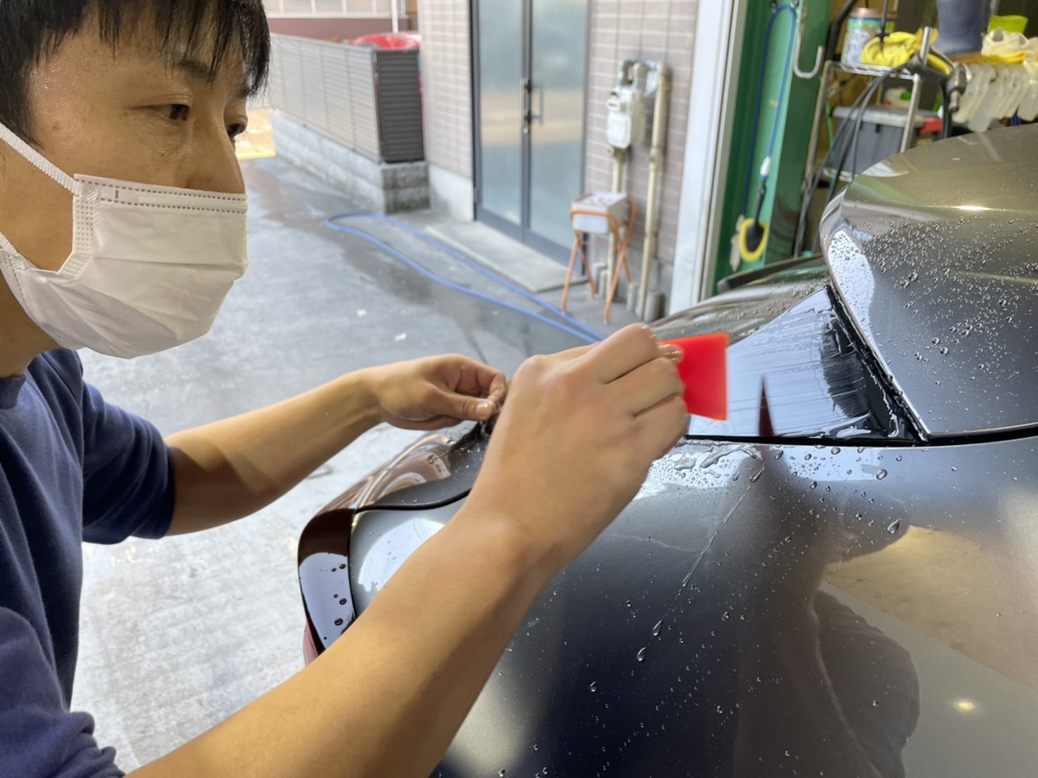 マツダ CX-30 施工写真 (1)