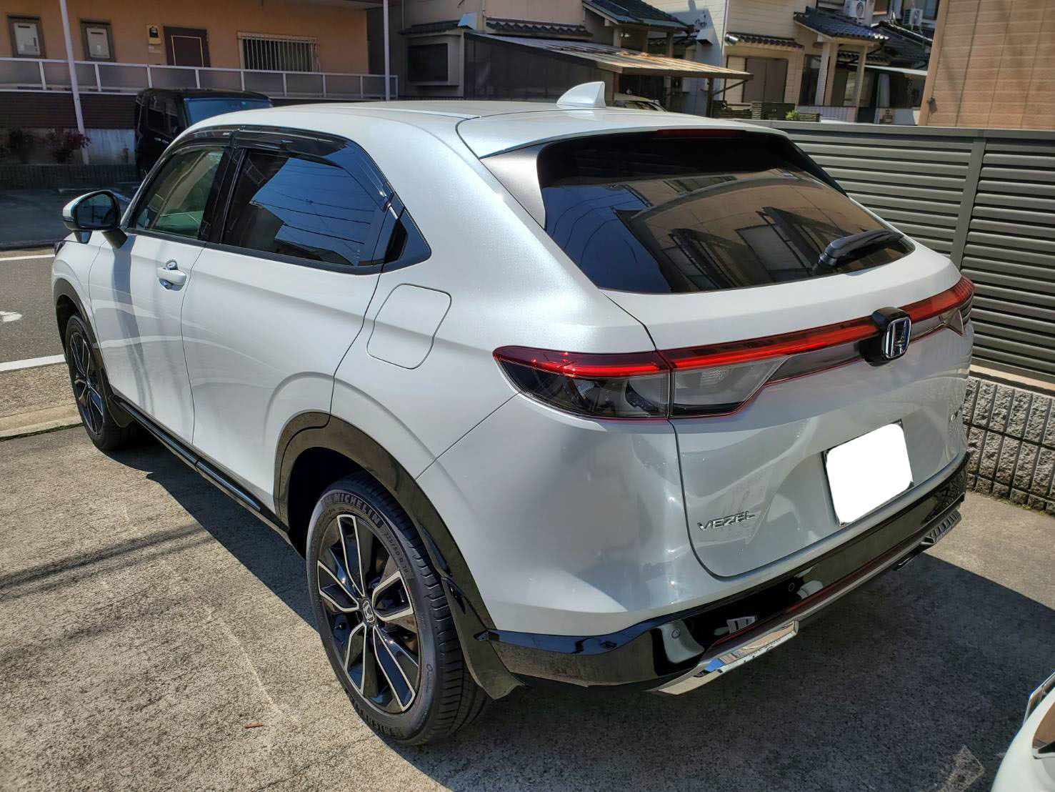ホンダ ヴェゼル 施工写真 (2)