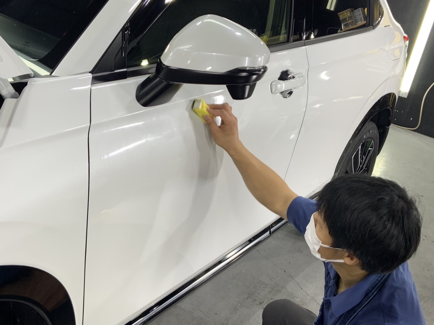 ホンダ ヴェゼル 施工写真 (12)