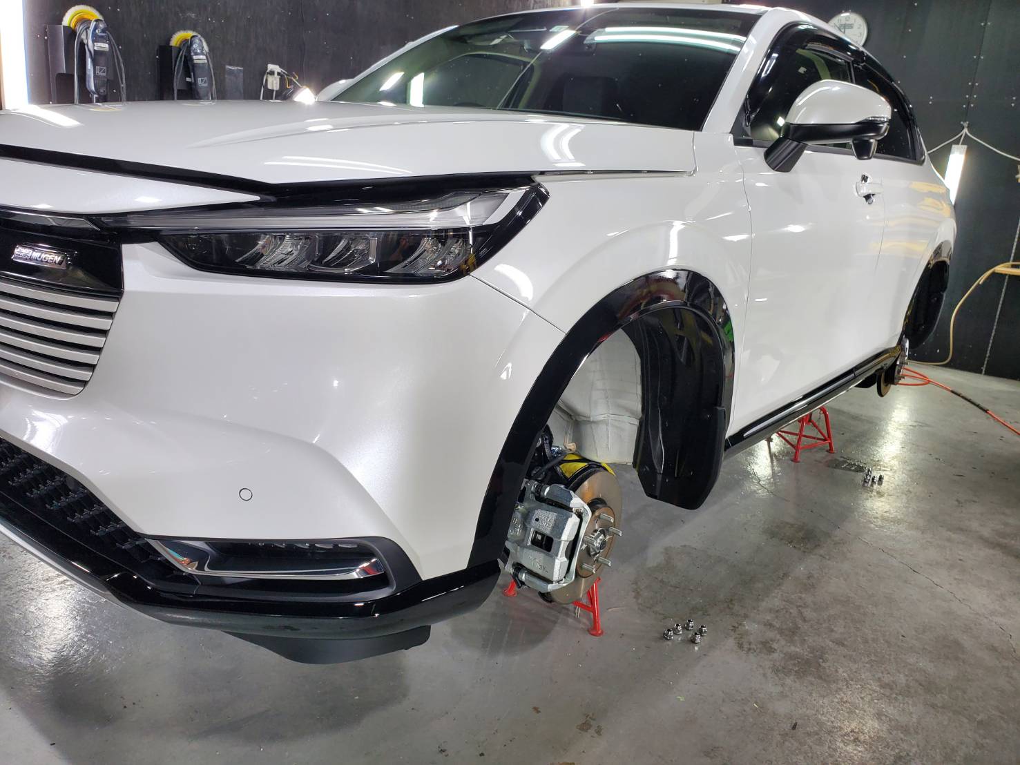 ホンダ ヴェゼル 施工写真 (3)