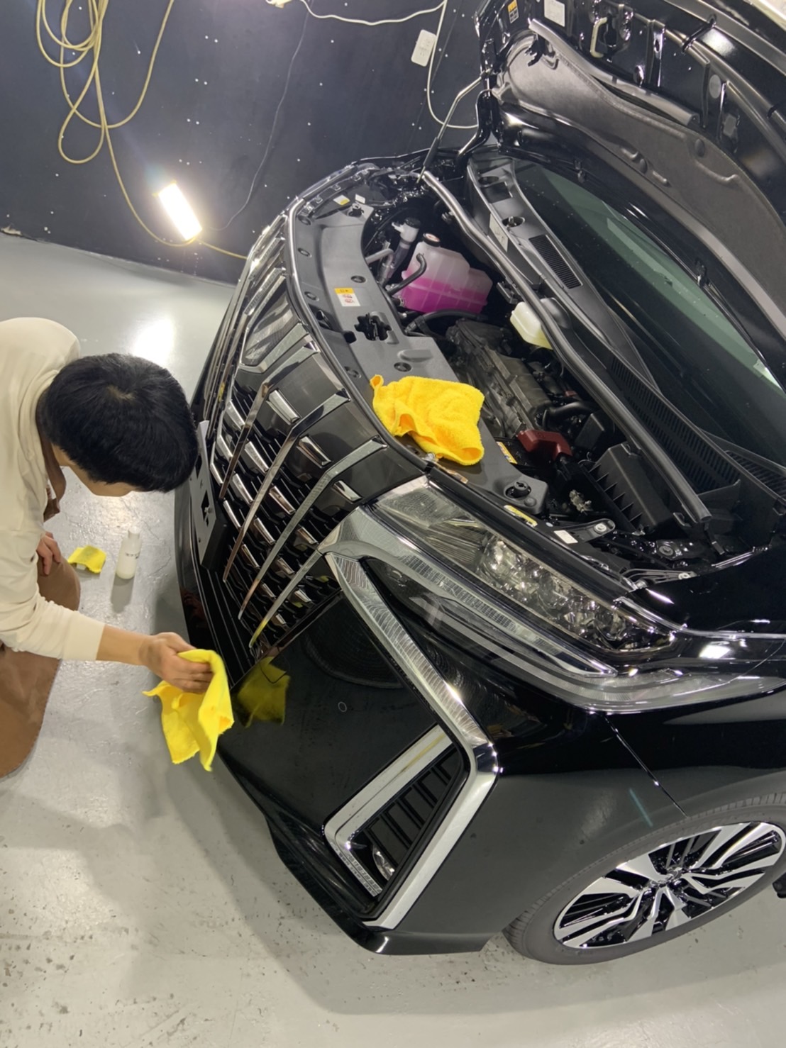 トヨタ アルファード 施工写真 (8)