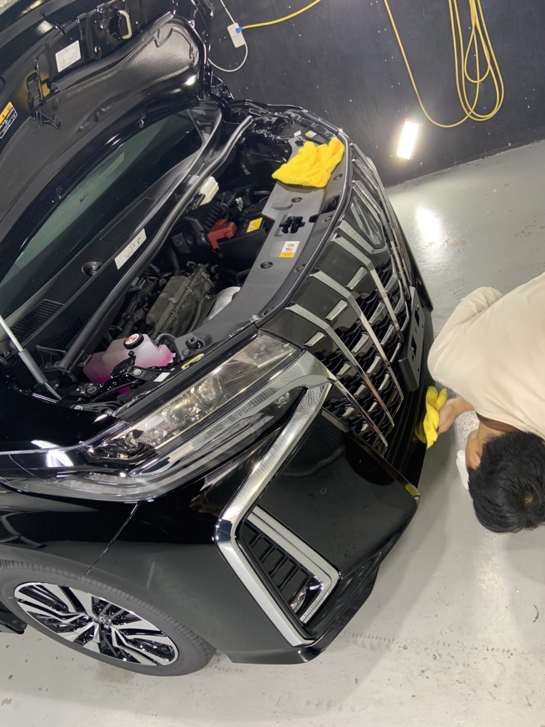 トヨタ アルファード 施工写真 (7)