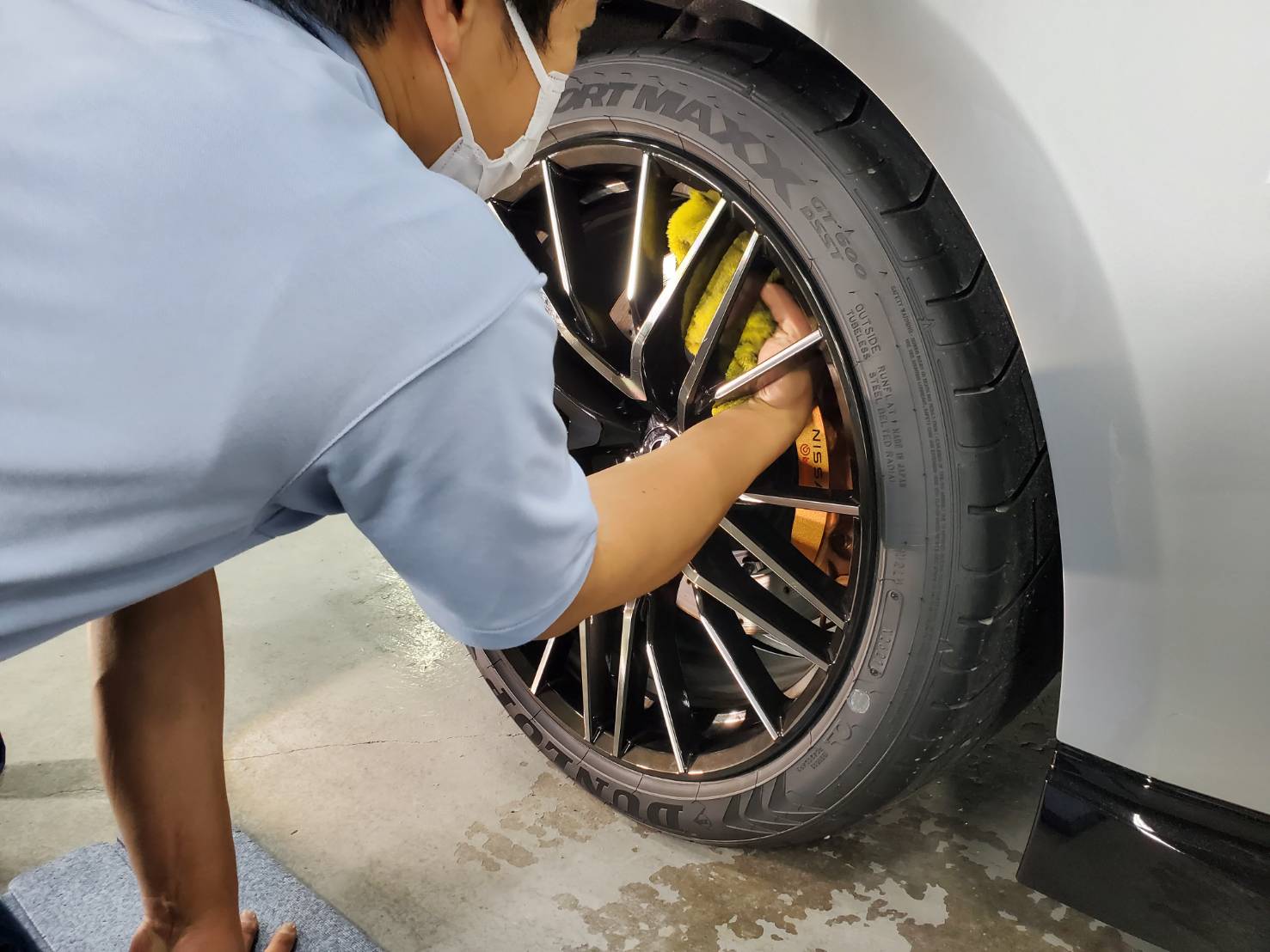 日産 R35GT-R 施工写真 (4)