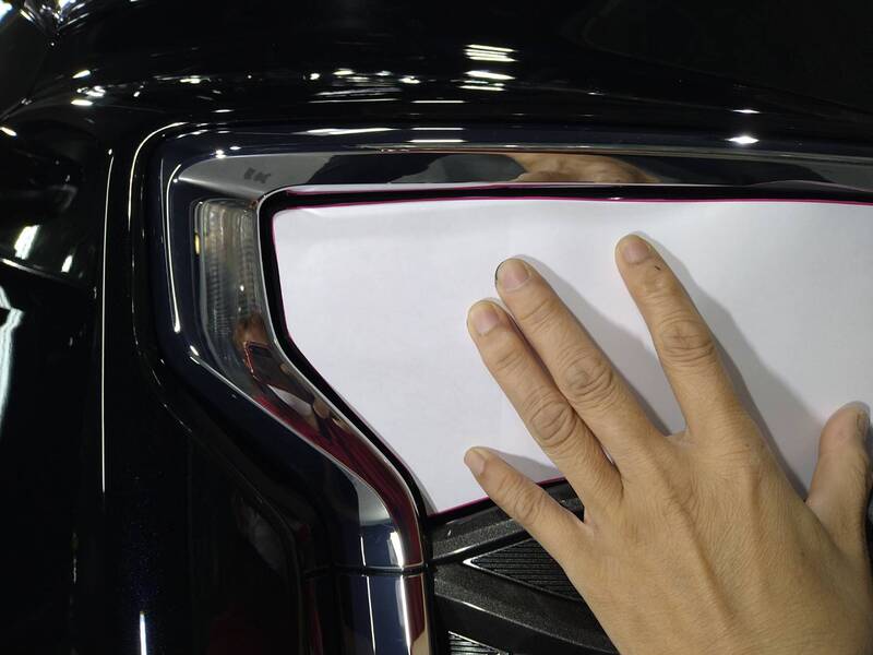 トヨタ VOXY 施工写真 (4)