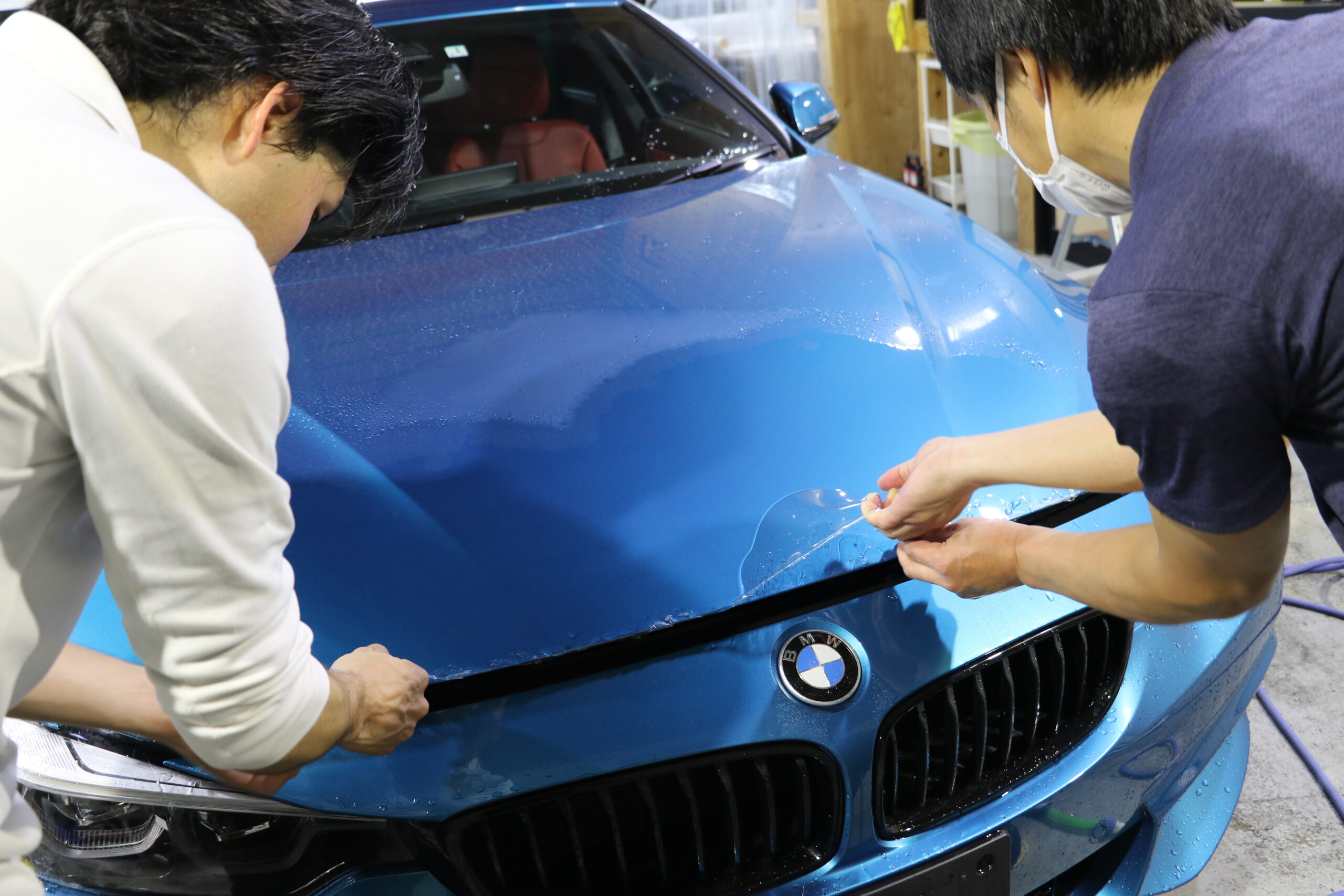 BMW 4 施工写真 (4)