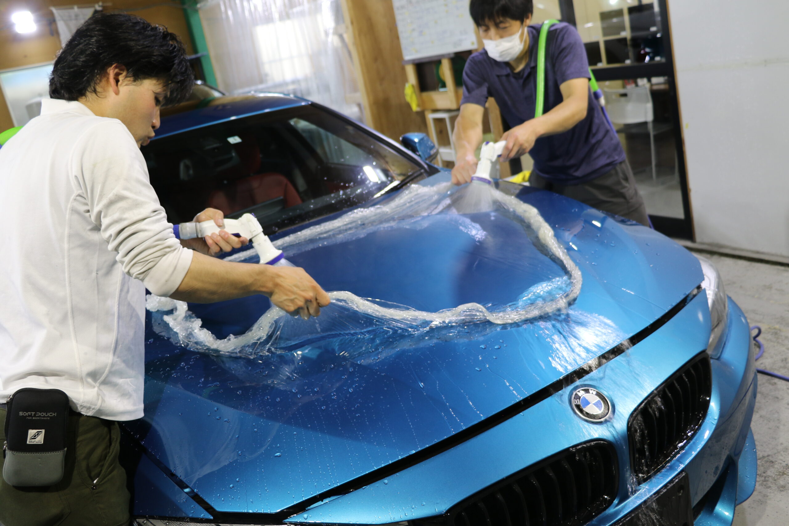 BMW 4 施工写真 (5)