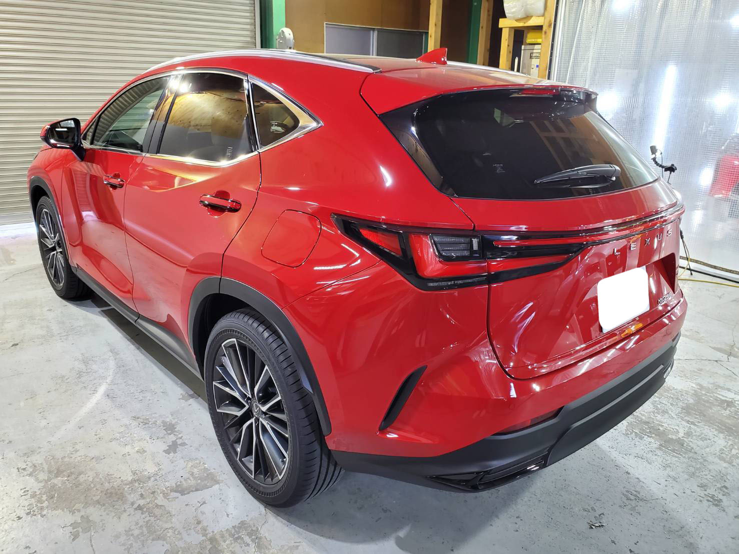 レクサス NX 施工写真 (2)