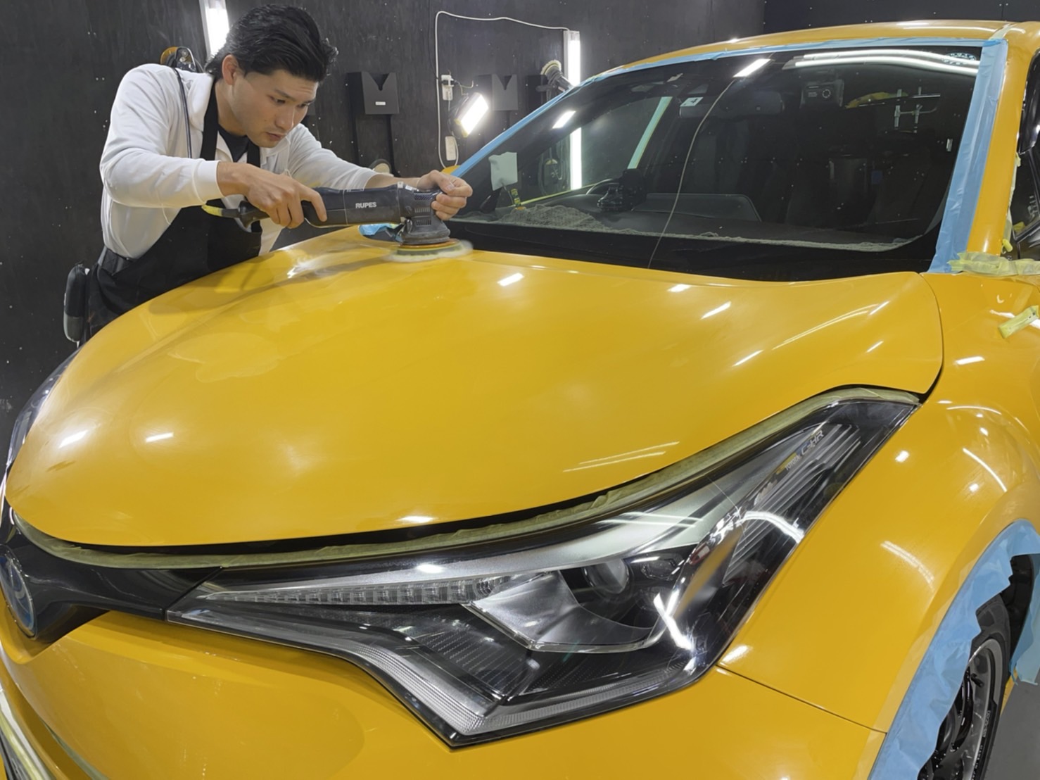トヨタ C-HR 施工写真 (3)