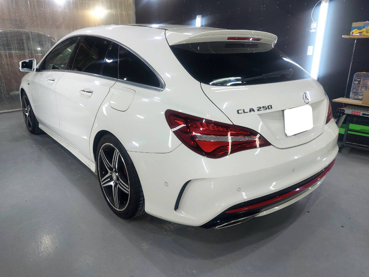 メルセデス・ベンツ CLA 施工写真 (2)