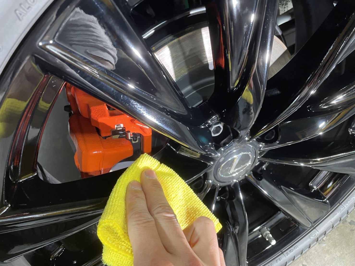 レクサス NX450SPORT 施工写真 (3)