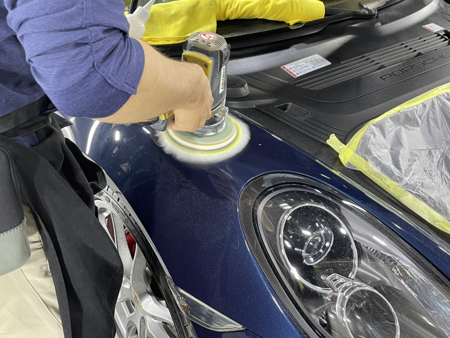 ポルシェ ケイマン2015年式 施工写真 (9)