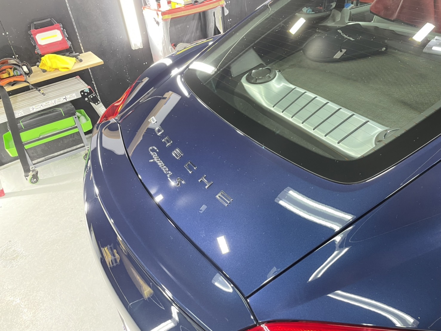 ポルシェ ケイマン2015年式 施工写真 (14)